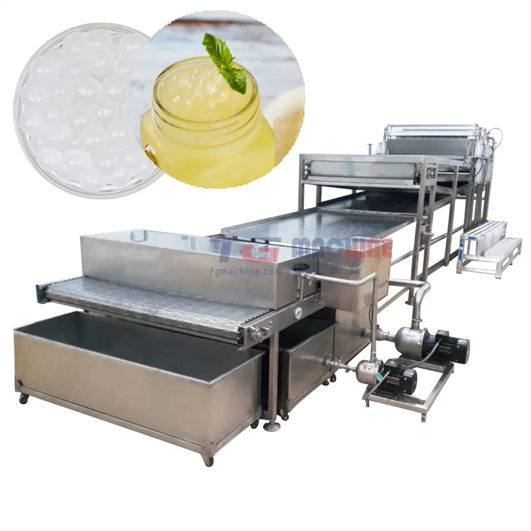 Boba Pearl Making Machine/Boba Pearl Machine/Fully Automatic Konjac Ball Production Line Bubble Tea Pearls Making Machine Tapioca Pearl Ball Make Machine